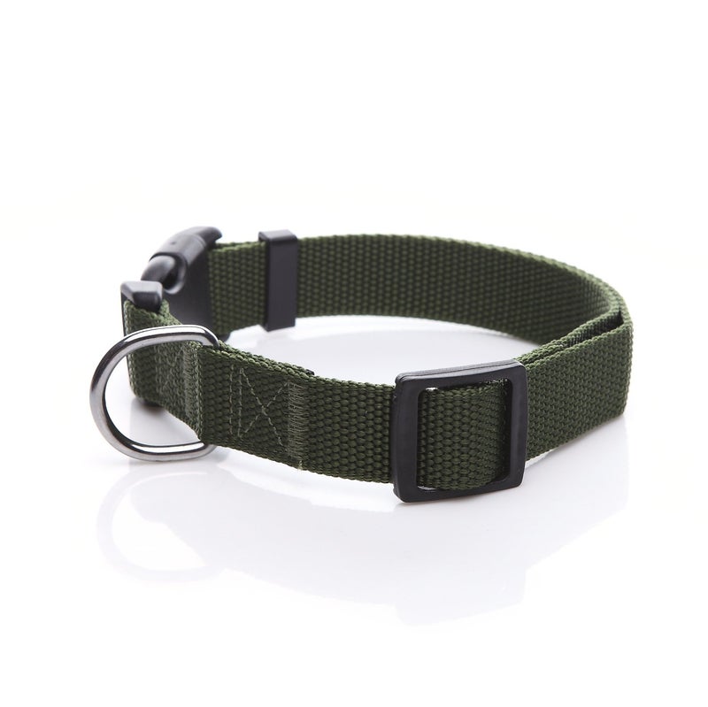 Taida Adjustable Nylon Dog Collar, pet Collar 1 Inch 3/4 Inch 5/8 Inch Wide, for Large Medium Small Dogs - Image 2